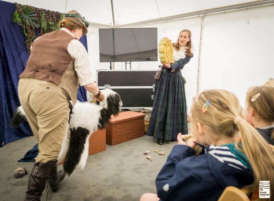 Lyme Regis Fossil Festival Sunday Shows Talks Performances ©Max Redwood-2