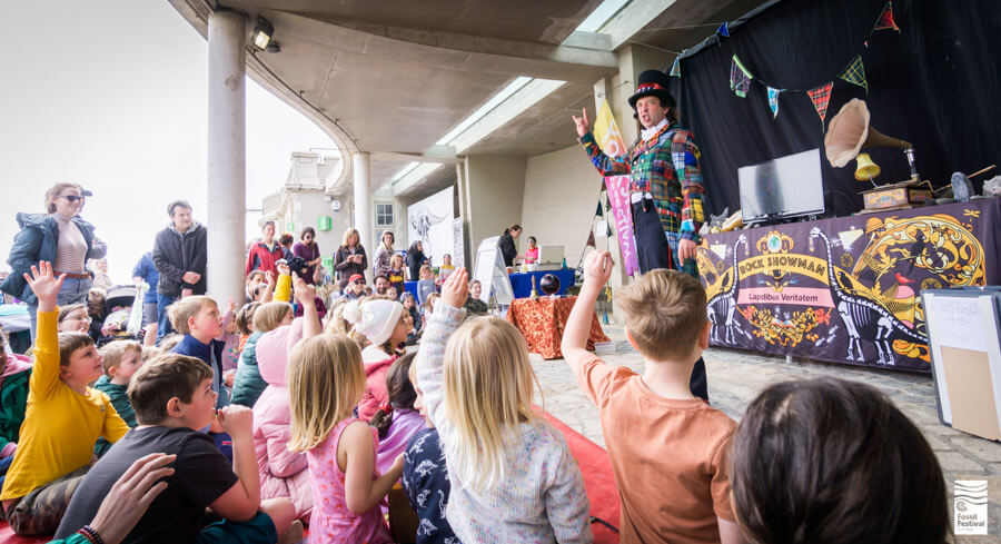 Lyme Regis Fossil Festival Sunday Shows Talks Performances ©Max Redwood-30