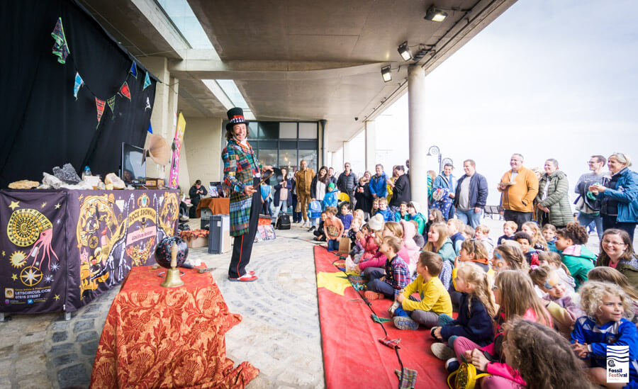 Lyme Regis Fossil Festival Sunday Shows Talks Performances ©Max Redwood-31