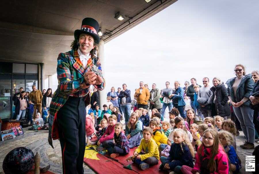 Lyme Regis Fossil Festival Sunday Shows Talks Performances ©Max Redwood-34