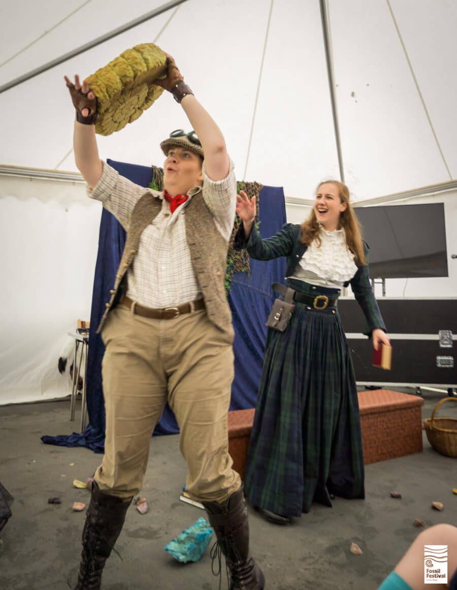 Lyme Regis Fossil Festival Sunday Shows Talks Performances ©Max Redwood-5