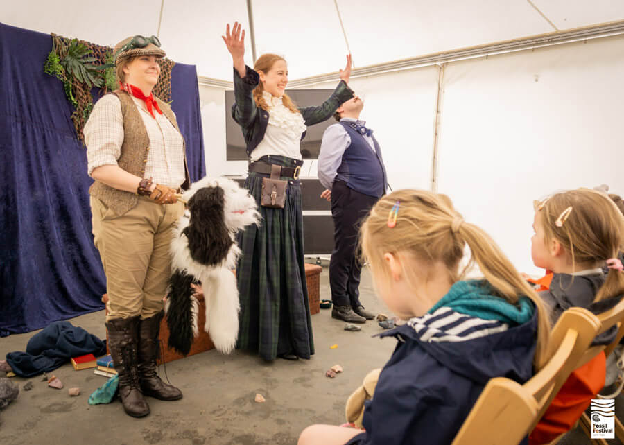 Lyme Regis Fossil Festival Sunday Shows Talks Performances ©Max Redwood-7