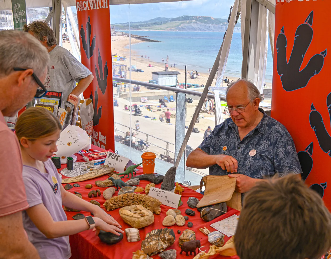 Fossil Festival Lyme Regis 15th June 2025